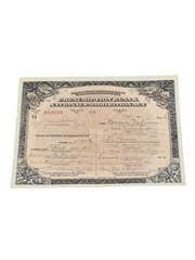 Prohibition Medicinal Liquor Prescription, Dated 1926