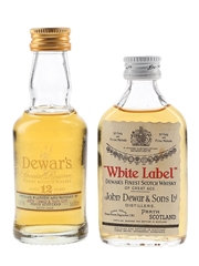 Dewar's White Label & Dewar's 12 Year Old  2 x 5cl