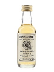 Springbank Members Society Miniature