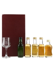 The Singles Bar Miniature Selection Bottled 1980s - Invergordon Distillers 5 x 5cl