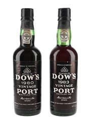 Dow's 1980 & 1983 Vintage Ports