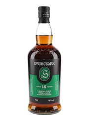 Springbank 15 Year Old Bottled 2021 70cl / 46%