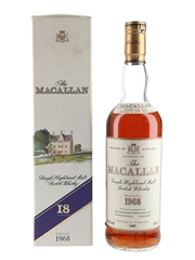 Macallan 1968 18 Year Old