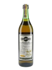 Martini Dry Bottled 1970s 100cl / 18.5%