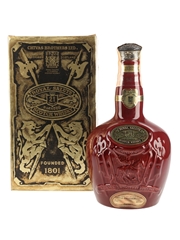 Royal Salute 21 Year Old Bottled 1980s - Red Wade Ceramic Decanter 75cl / 40%