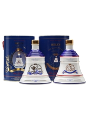 2 x Bell's Decanters