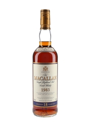 Macallan 1983 18 Year Old