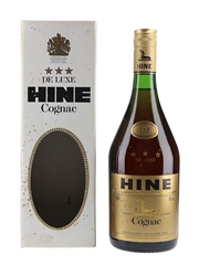 Hine 3 Star De Luxe Bottled 1980s 100cl / 40%