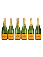 Veuve Clicquot Champagne Dummy Bottles Empty Display Bottles 6 x 75cl