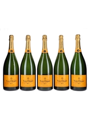 Veuve Clicquot Ponsardin Magnum Dummy Bottles Empty Display Bottles 5 x 150cl