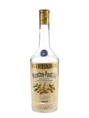 Giffard Menthe-Pastille Liqueur Bottled 1960s-1970s 100cl / 27%