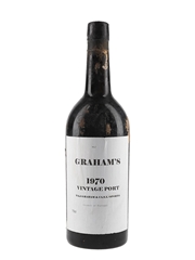 Graham's 1970 Vintage Port Bottled 1972 75cl