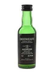 Auchroisk 1978 12 Year Old Bottled 1990 - Cadenhead's 5cl / 59.3%