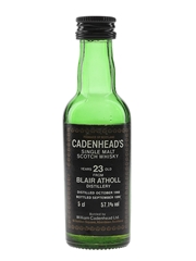 Blair Atholl 1966 23 Year Old Bottled 1990 - Cadenhead's 5cl / 57.1%