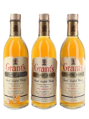 Grant's Standfast Bottled 1970s 3 x 75.7cl / 40%
