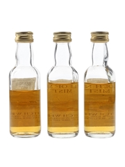 Ben Nevis, Isle Of Skye & Loch Ness Mist Bottled 1980s - The Whisky Shop 3 x 5cl / 40%