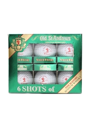 Old St Andrews Golf Ball Miniatures  6 x 5cl / 40%