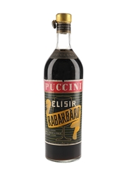 Puccini Elisir Rabarbaro Bottle 1950s 100cl / 16%