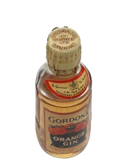Gordon's Orange Gin Spring Cap Miniature Bottled 1950s 5cl / 34%