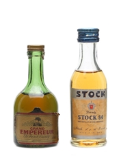 Brandy Miniatures Stock, Grand Empereur 2 x 3cl / 40%