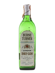 Burne Turner Dry Gin Bottled 1970s 75.7cl / 40%