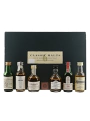 Classic Malts Of Scotland Miniatures Set Talisker, Oban, Glenkinchie, Dalwhinnie, Lagavulin (White Horse), Cragganmore 6 x 5cl