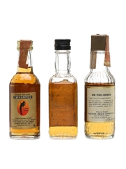 American Whiskey Miniatures Jack Daniel's, I W Harper, Southern Comfort 3 x 5cl
