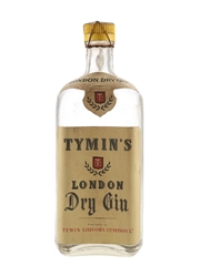 Tymin London Dry Gin Bottled 1950s 75cl