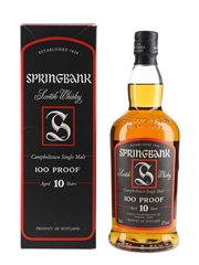 Springbank 10 Year Old 100 Proof