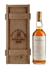 Macallan 1965 25 Year Old Anniversary Malt