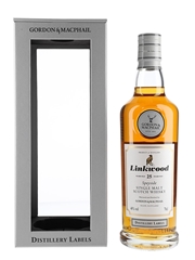 Linkwood 25 Year Old Distillery Labels Bottled 2022 - Gordon & MacPhail 70cl / 46%