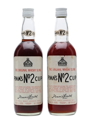 Pimm's No.2 Cup The Original Whisky Sling Bottled 1970s / 2 x 75cl