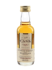 Bladnoch 1988 Bottled 2000 - Gordon & MacPhail 5cl / 58.8%