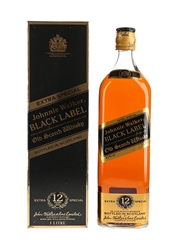 Johnnie Walker Black Label 12 Year Old Bottled 1980s 100cl / 43%