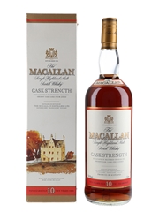 Macallan 10 Year Old Cask Strength Bottled 2000s 100cl / 58.8%