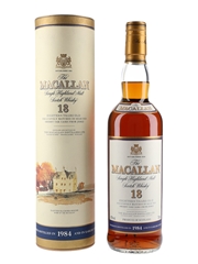 Macallan 18 Year Old Distilled 1984 And Earlier 70cl / 43%