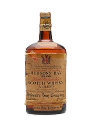 Hudson's Bay Brand Best Procurable Bottled 1930s 75.7cl / 43.4%