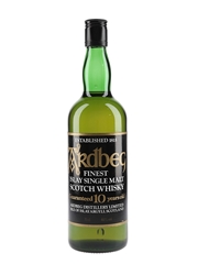 Ardbeg 10 Year Old Bottled 1980s 75cl / 40%