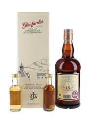 Glenfarclas Tasting Pack 15 Year Old, 21 Year Old & 25 Year Old 70cl & 2 x 5cl