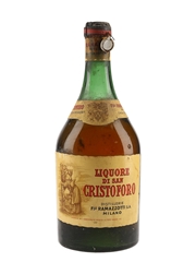 Ramazzotti Cristoforo liqueur Bottled 1950s 100cl
