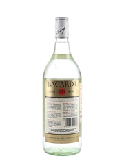 Bacardi Carta Blanca Bottled 1980s - Duty Free 100cl / 40%