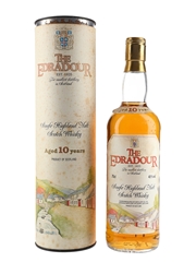Edradour 10 Year Old Bottled 1980s - Includes Edradour Poster 75cl / 40%