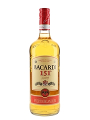 Bacardi 151 Puerto Rican Rum  100cl / 75.5%