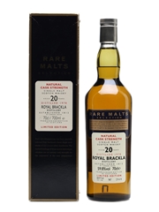 Royal Brackla 1978 20 Year Old Bottled 1998 - Rare Malts Selection 70cl / 59.8%