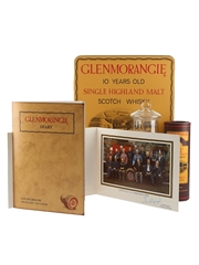 Glenmorangie 10 Year Old Gift Tin With Nosing Glass Bottled 1980s 5cl / 40%