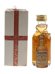 Teacher's Highland Cream Bottled 1980s - Merry Christmas 5cl / 40%