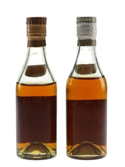 Maril 3 Star Trés Vieux Cognac Bottled 1950s-1960s 2 x 5cl / 40%
