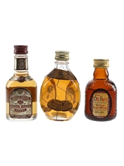 Chivas Regal 12, Dimple & Grand Old Parr De Luxe