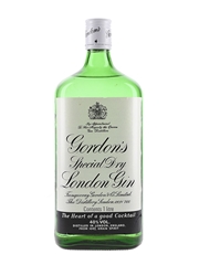 Gordon's Special Dry London Gin Bottled 1980s 100cl / 40%