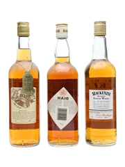 Blended Scotch Whisky Bell's, Haig, The Real Mackenzie 3 x 75cl / 40%
